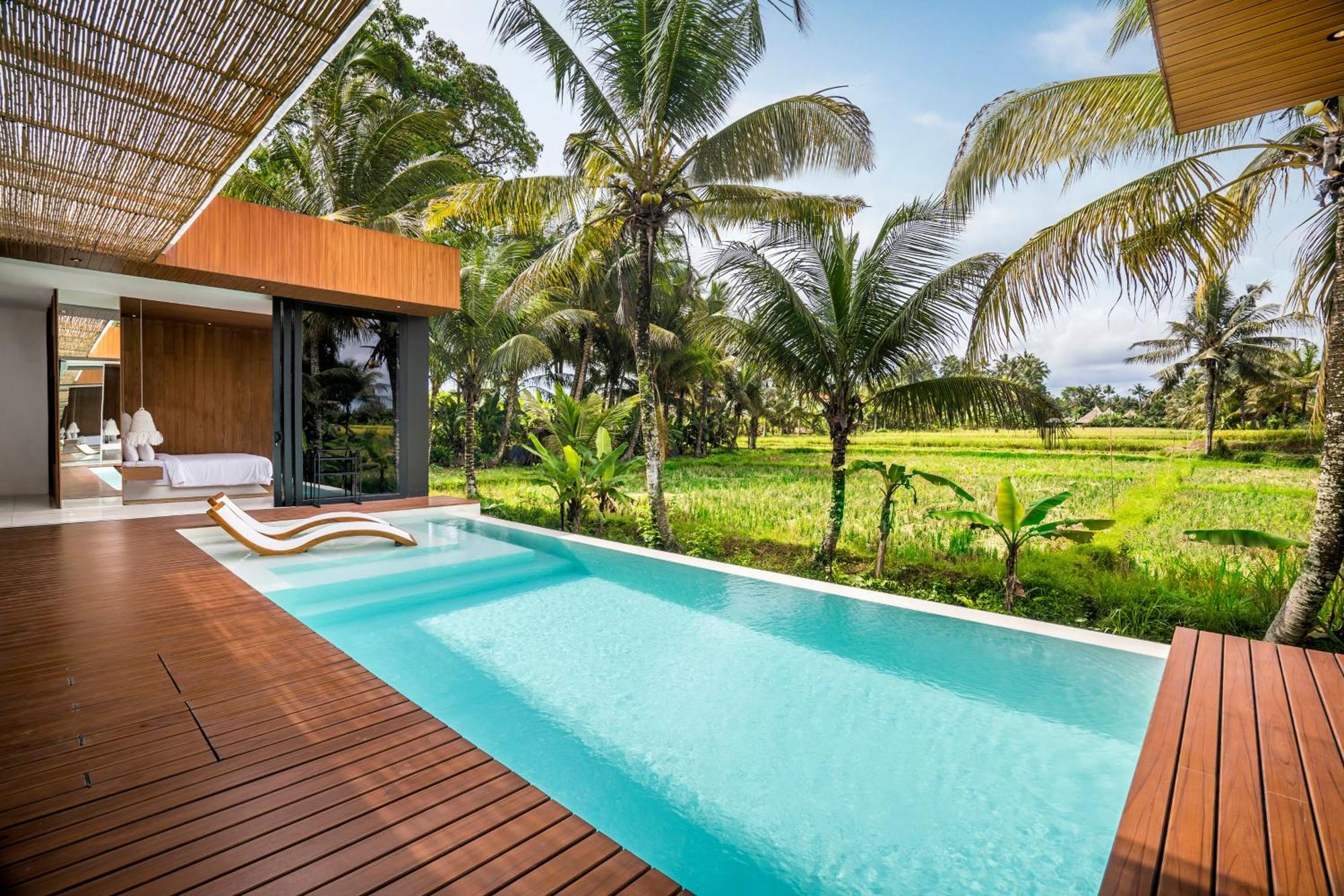 Green Flow Ubud Villas I Oda fotoğraf